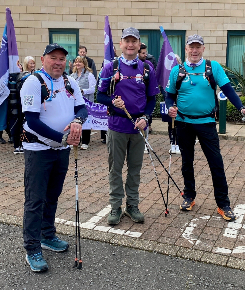  Hero Dads Begin New Charity Walk