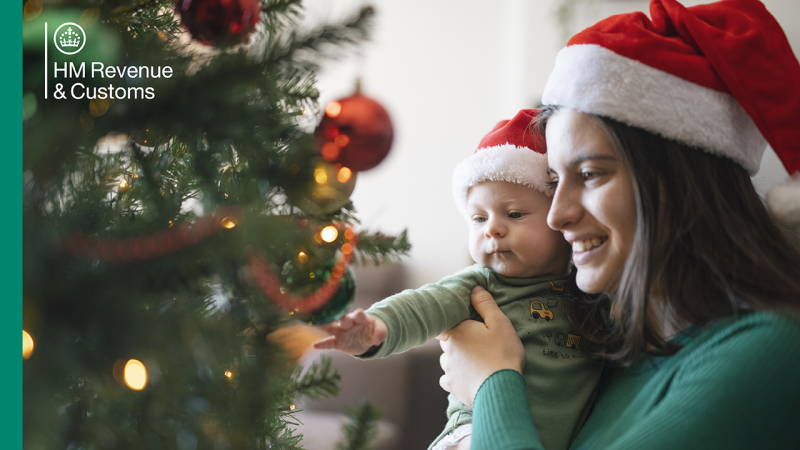 Get your Child Benefit claim wrapped up in time for baby’s 1st Christmas