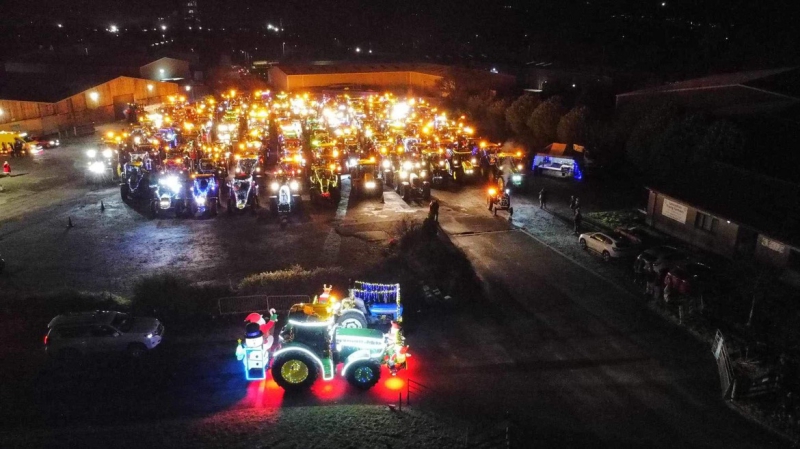 Don't miss the Clitheroe Young Farmers Christmas Tractor Run 2024