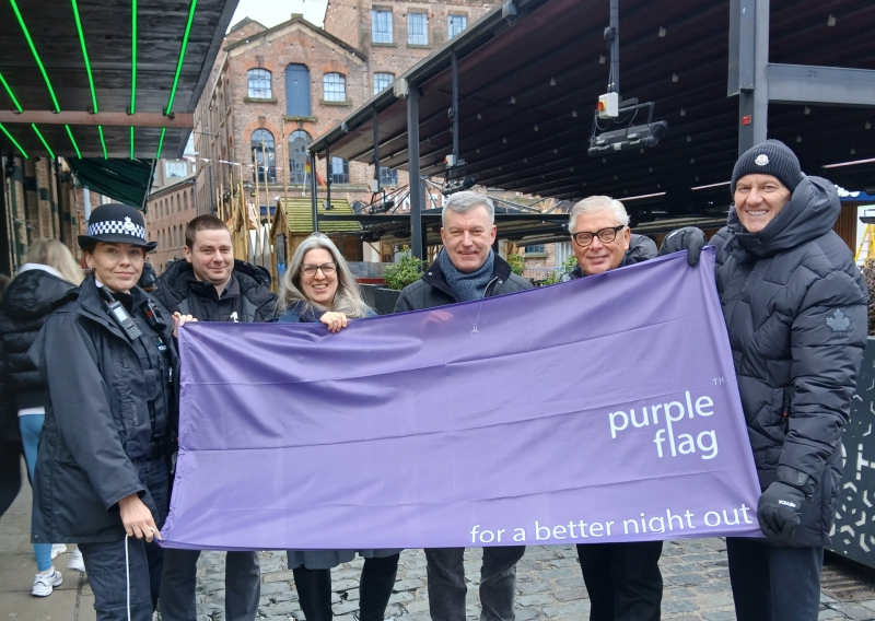 Liverpool flies the Purple Flag once more