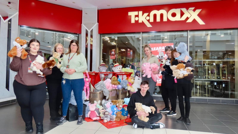 TK Maxx in Southport invites families to enjoy a Teddy Bear Rehoming Day and support Comic Relief