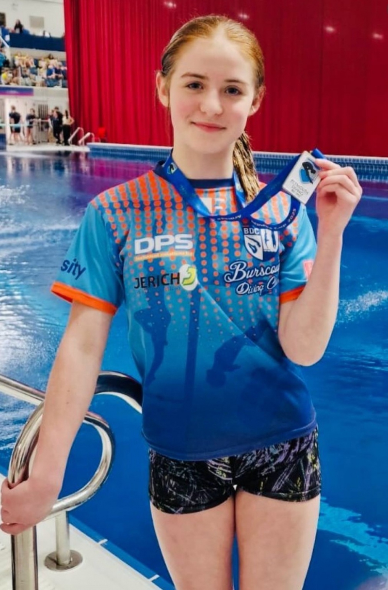 Ormskirk School Student Crowned National Champion in Diving