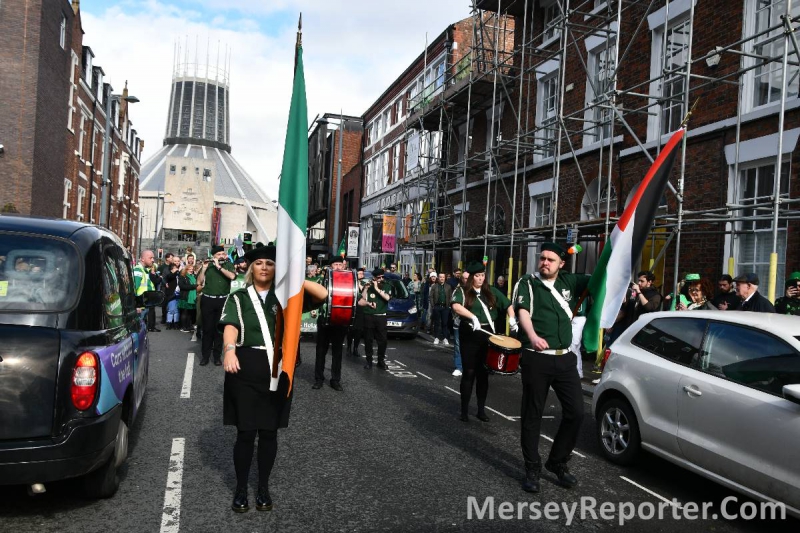 Liverpool's St Patrick's Day Parade Route 2025