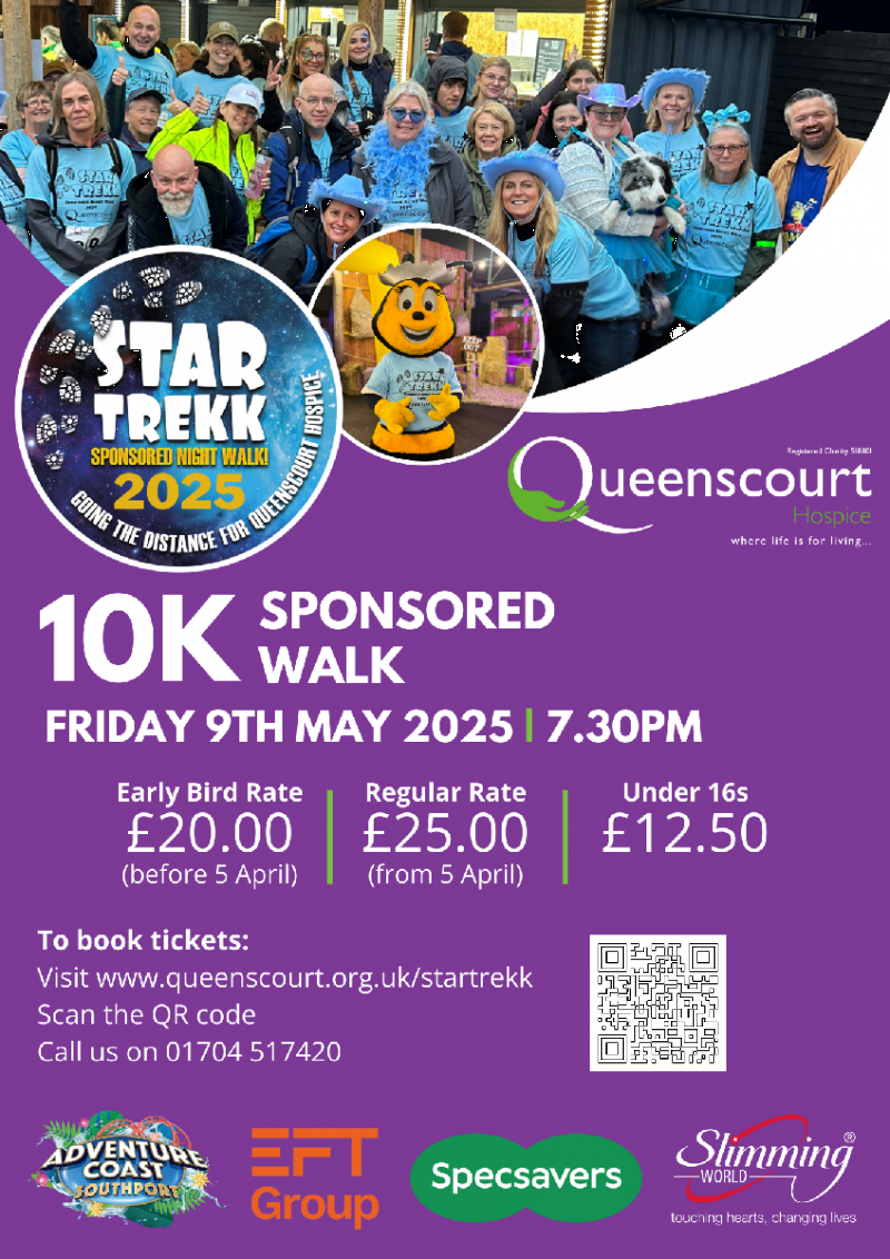 Book your place and join us for Star Trekk 2025