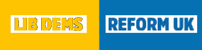 Liberal Democrats and Reform UK on the rise