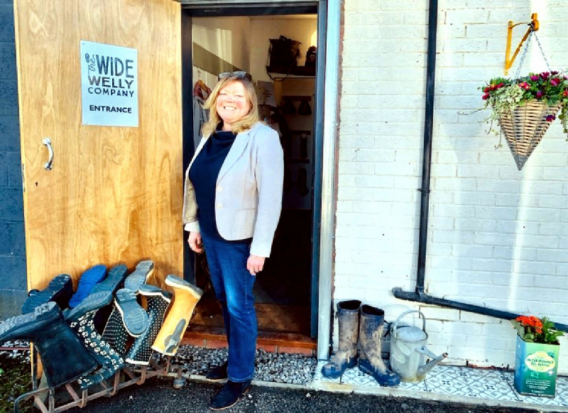 Wirral Welly entrepreneur celebrates 10 years