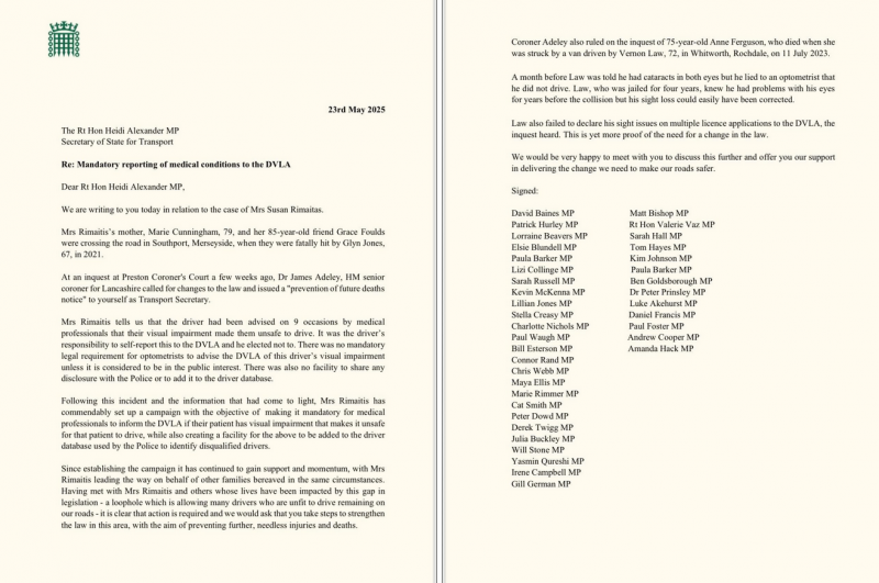 The MP for Southport Patrick Hurley MP is calling urgent changes to protect lives on our roads