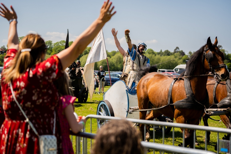 Race through history for Roman Day at Chester Racecourse 