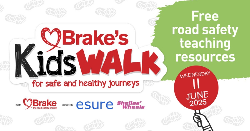 Brake charity calls for lower speeds in the North West on launch of children's road safety campaign