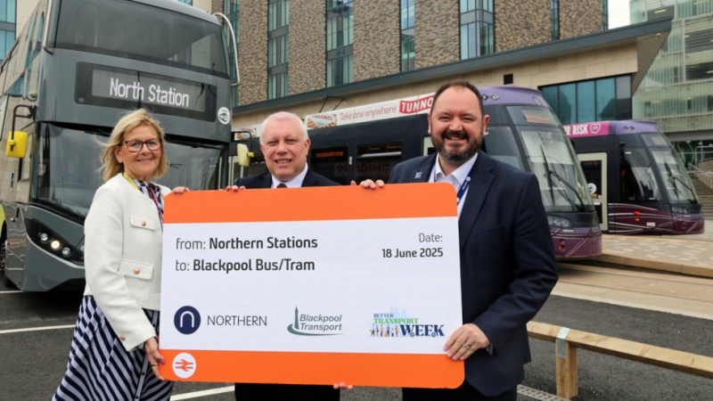 From platform to the promenade:- Northern teams up with Blackpool Transport to offer combined train, tram and bus tickets