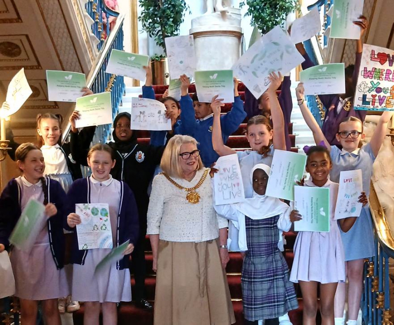 Young voices lead the way in clean-up campaign