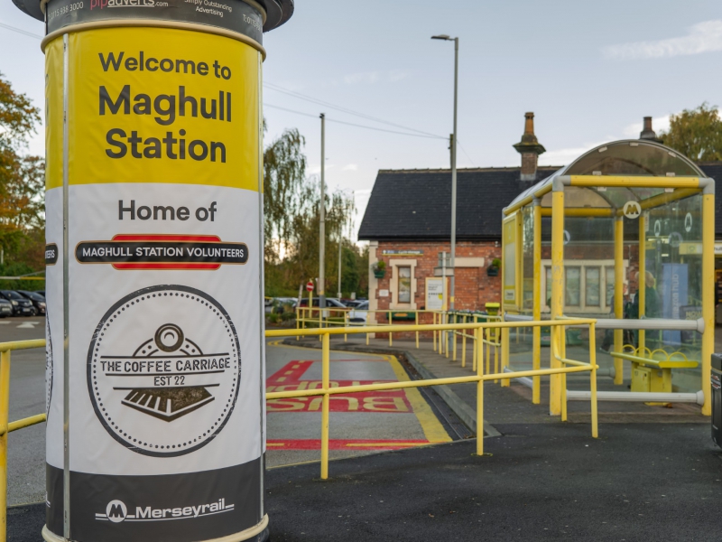 Merseyrail backs local businesses with new station showcase scheme