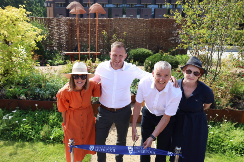 Chelsea Flower Show Garden supporting neurodiversity finds new home at the University of Liverpool