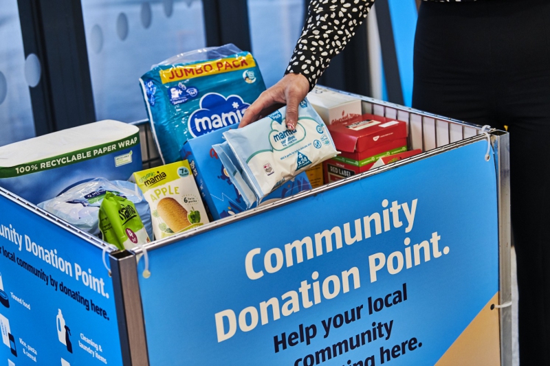 Aldi Encourages Shoppers in Merseyside to Support Local Foodbanks Ahead of Colder Months 