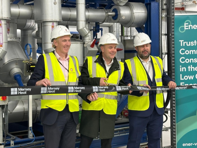 Mersey Heat Energy Centre officially opened in Liverpool Waters ceremony