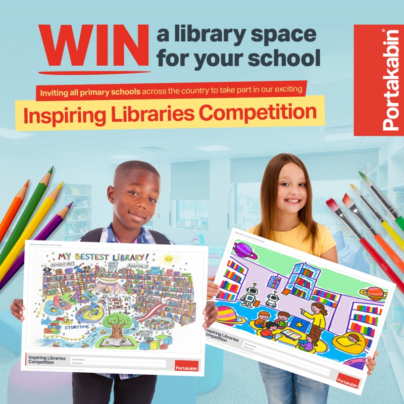 Portakabin launches school library initiative as children’s reading enjoyment hits its lowest level in 2 decades.