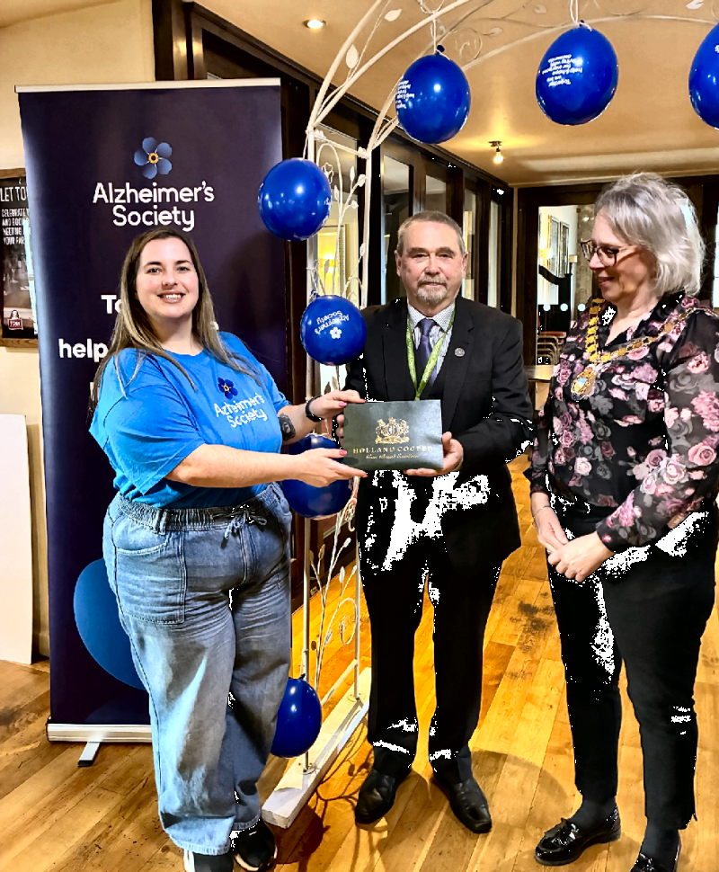 Celebrates Outstanding £3,365 Fundraising Achievement for the Alzheimer's Society and Highlights the Vital Role of Volunteers