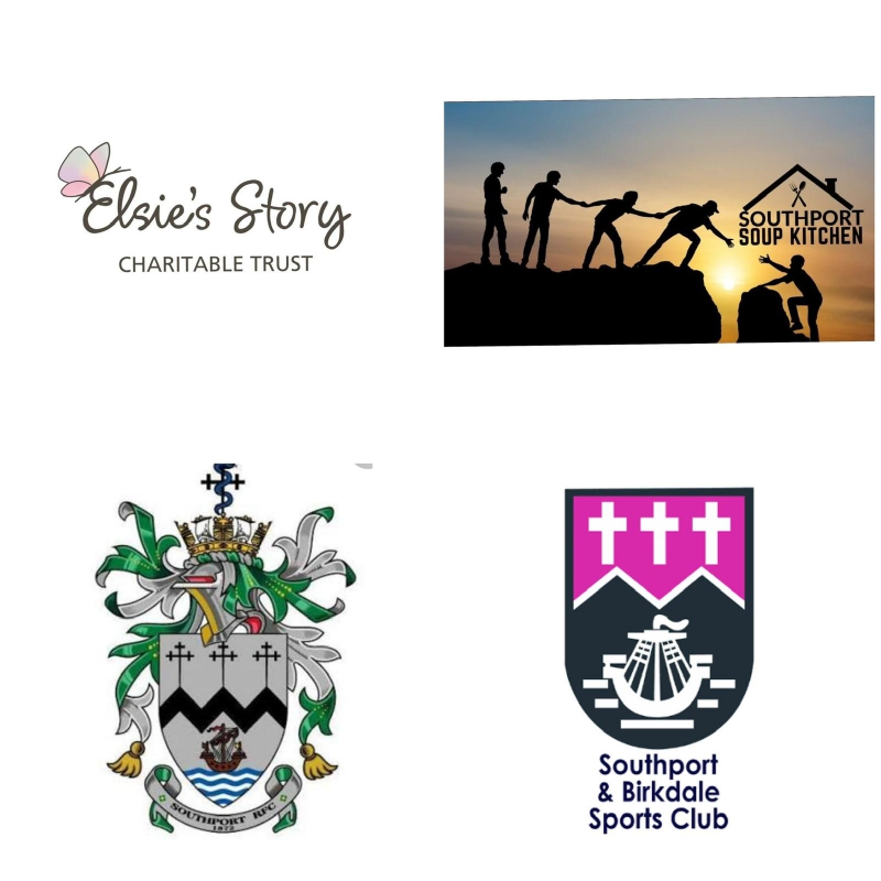 S&B and Southport Rugby team up for fantastic fundraising 2026 for Elsie's Story and Southport Soup Kitchen