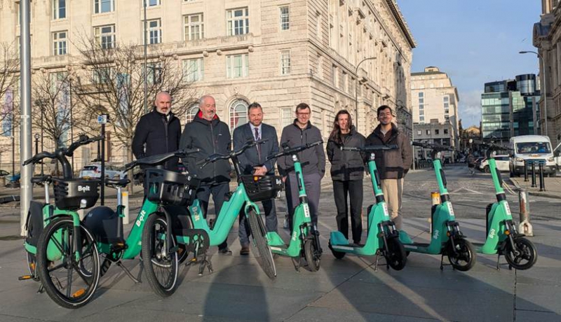 Bolt launching new shared scooters and e-bikes in Liverpool from this Sunday