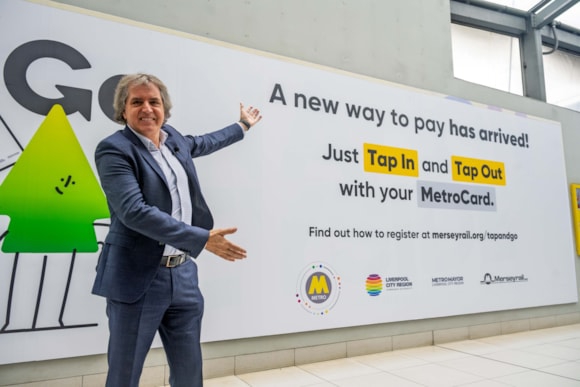 New, easier-to-use era starts on Merseyrail as Tap & Go extended to bank cards, watches and smartphones