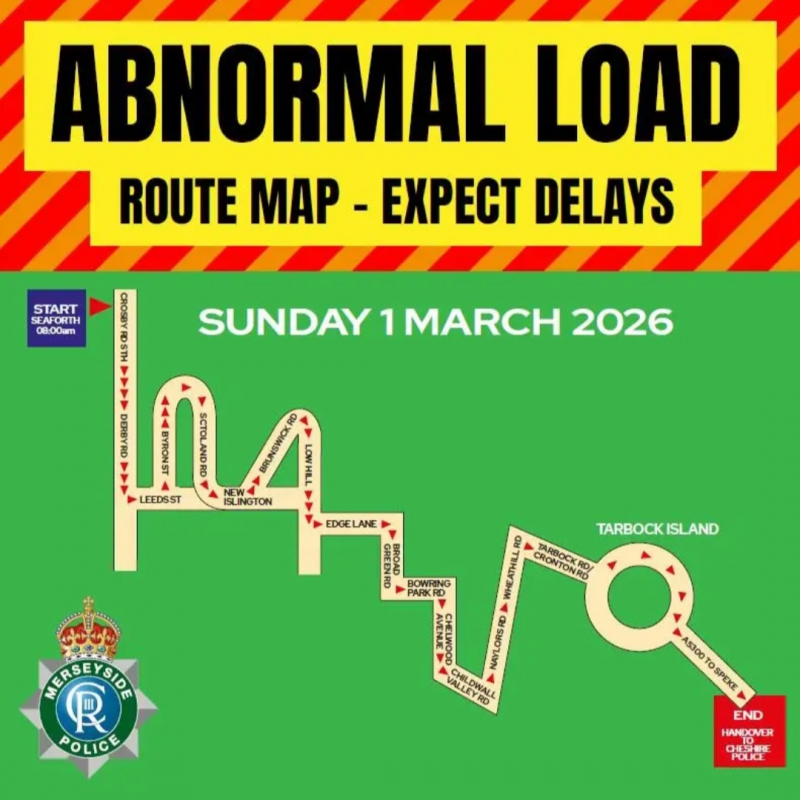 Warning - Abnormal Load Notice