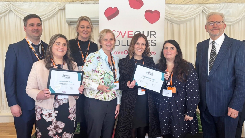 Hugh Baird College Wins National Award for Outstanding Student Support 