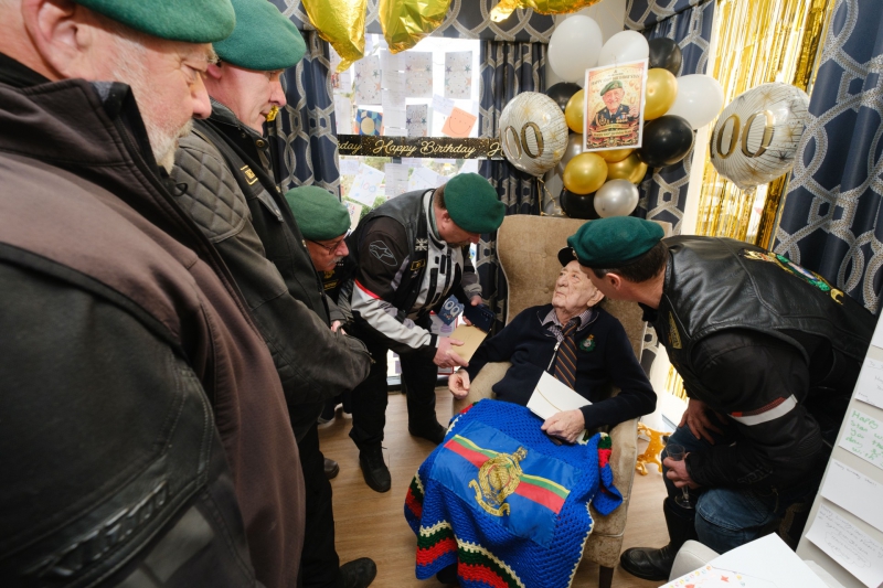 Local WWII Veteran Celebrates 100th Birthday with 1,499 Cards from the Community