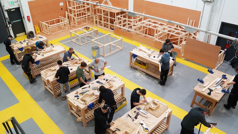 Hugh Baird College Launches Free After School Construction Academy for Year 11 Pupils 