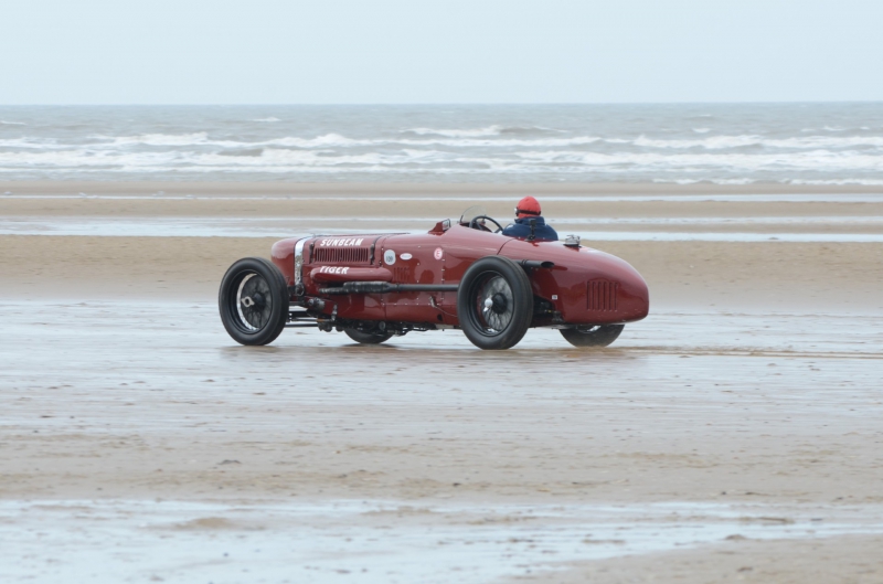Sunbeam Tiger returns to Southport for Centenary of world land speed record