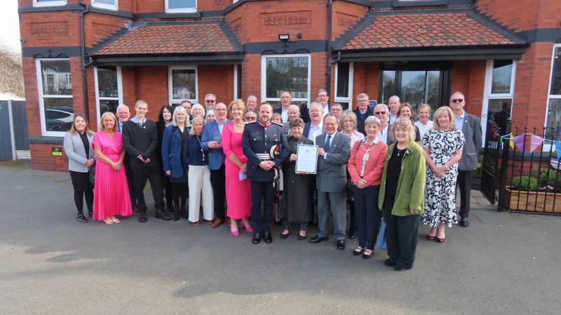 Ainsdale In Bloom awarded King’s Award For Voluntary Service