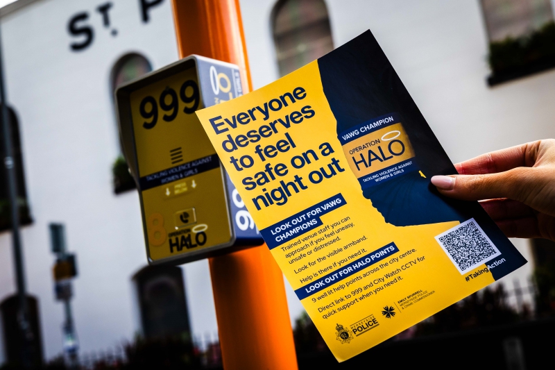 Merseyside Police and PCC launch ‘Halo Points’ to strengthen safety across Liverpool’s night-time economy