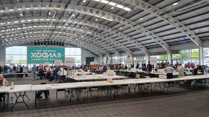 Turnout Figures Revealed Across Sefton as Election Count Gets Underway