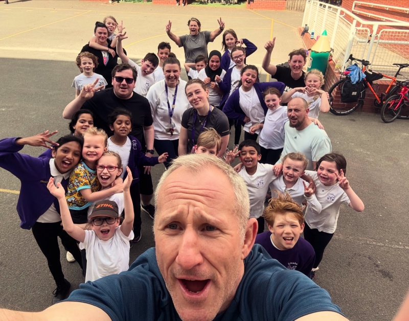 Linaker Primary School in Southport celebrates community spirit with Family Running Club
