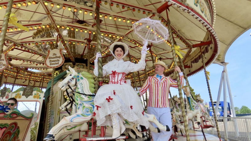 Fans of Mary Poppins invited to enjoy A Jolly Holiday with Mary and Bert in Southport this summer