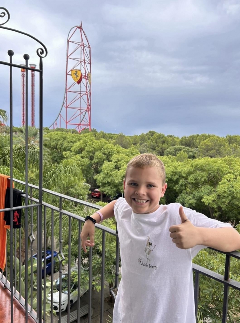 Daredevil Southport boy completes 100 roller coasters for Elsie's Story as he's set to walk 235 ft up The Big One