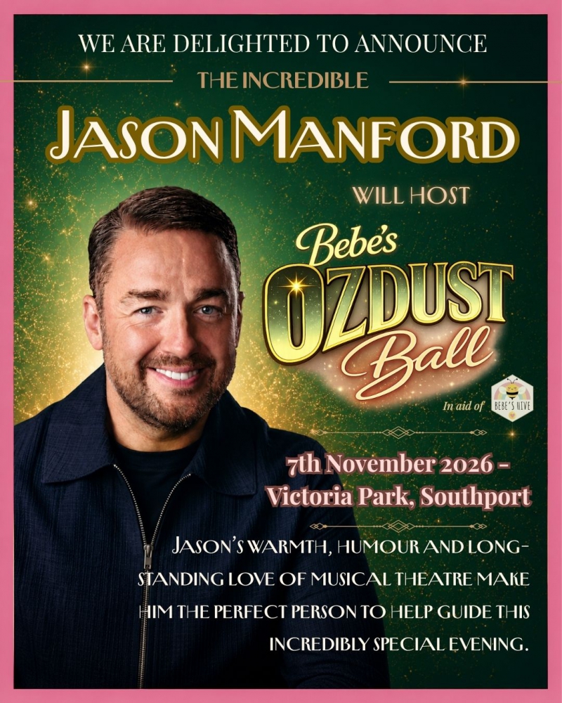 Jason Manford to host Bebe’s Ozdust Ball supporting Southport’s planned child bereavement centre