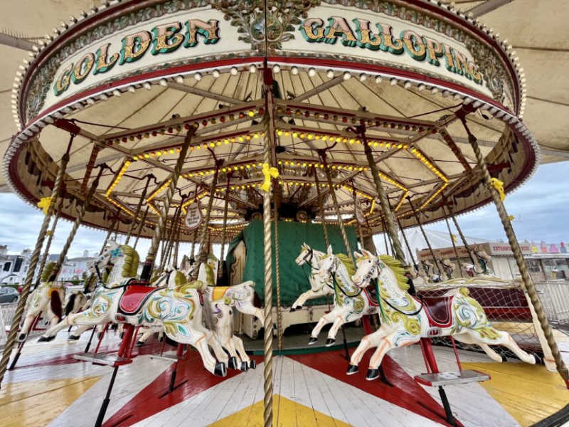 Bike Meet At The Carousel in Southport invites bikers and others to enjoy fundraising night for Queenscourt Hospice