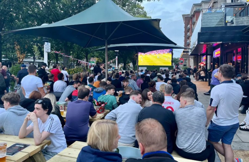 The big screen is BACK in Southport creating the ultimate Football Fan Zone for World Cup