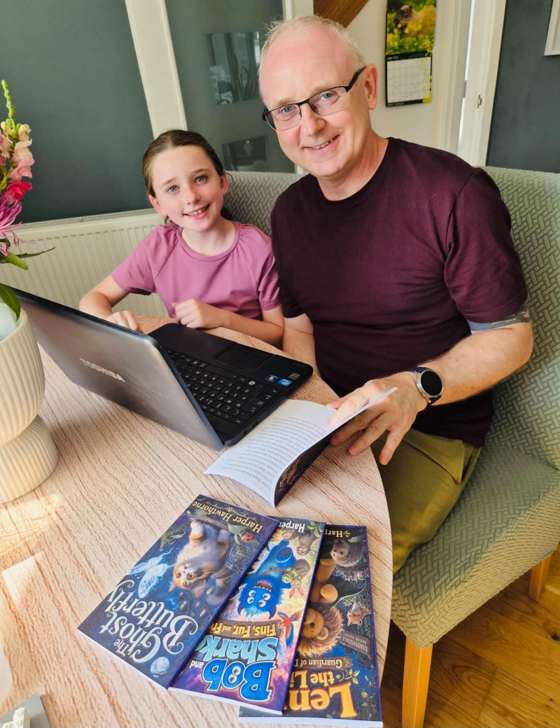 Children can become authors thanks to Harper´s bright idea