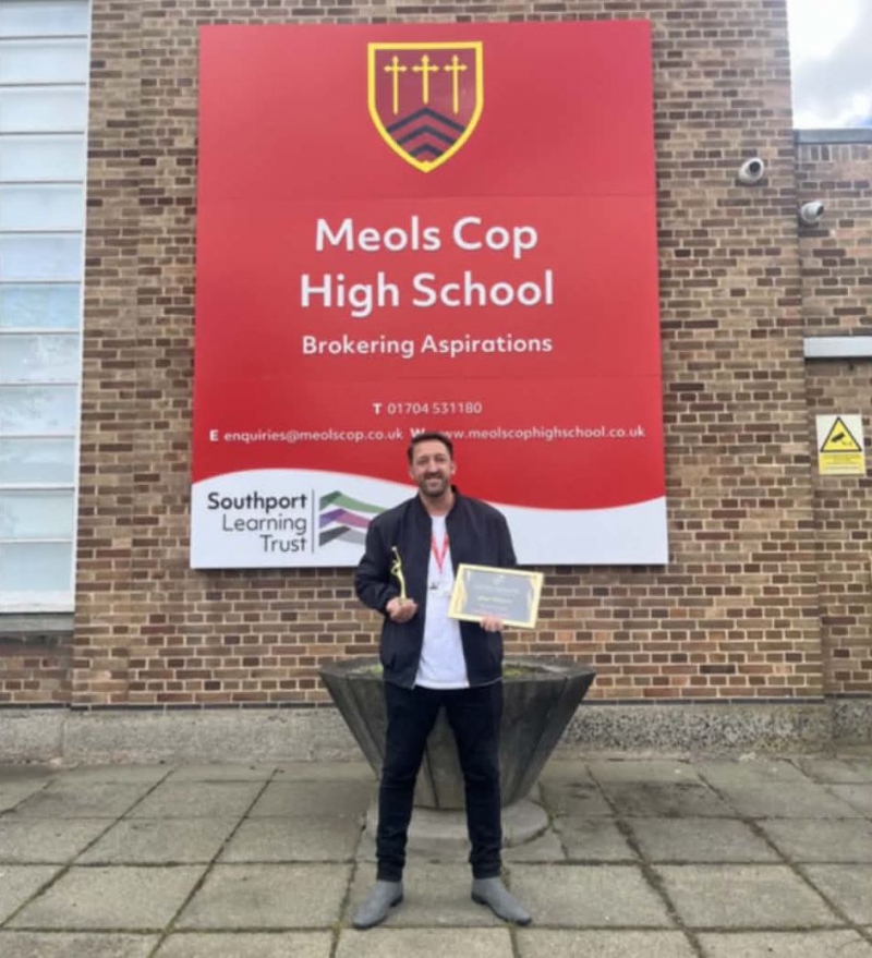 Sefton Courage Award winner speaks to pupils on 'mental health, resilience, and looking out for 1 another