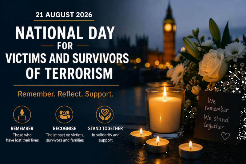 UK Marks 1st National Day for Victims and Survivors of Terrorism
