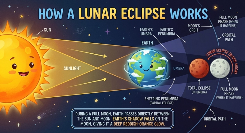 Lunar eclipse to reward early risers in UK and Europe