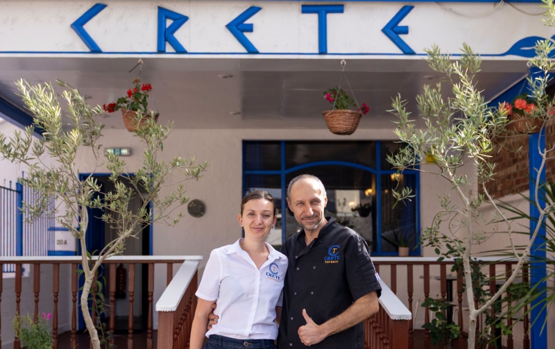 Diners at Crete Taverna can still savour the true taste of the Mediterranean