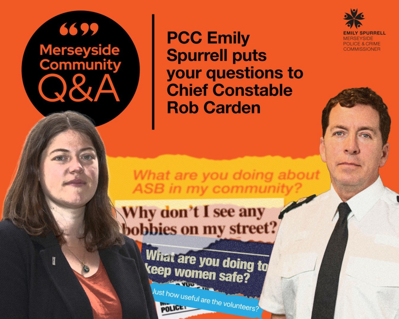 PCC invites public to once again pose their questions to Chief Constable at online Community Q&A