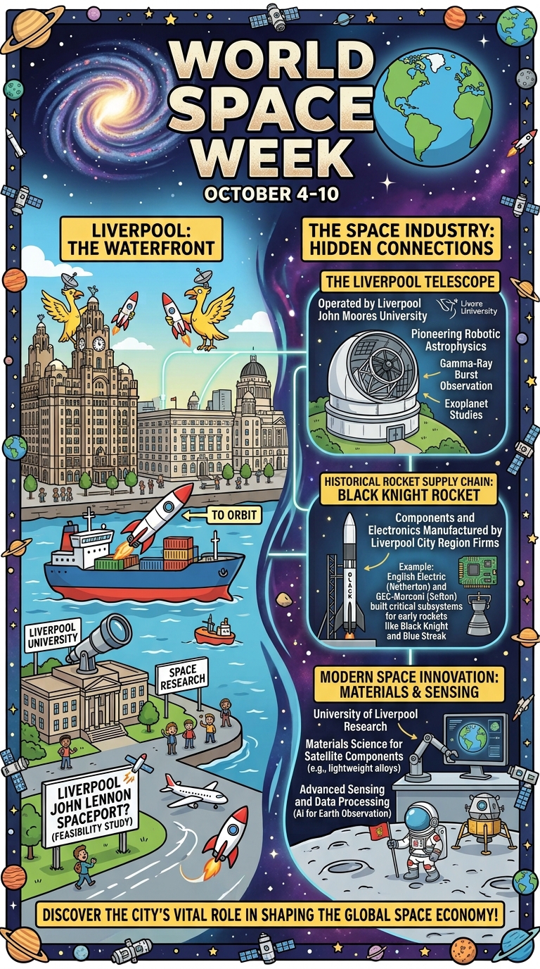World Space Week - Discover Liverpool's connection as the UK gets ready to go back to space!