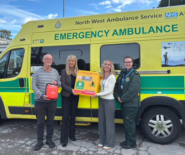 Lifesaving collaboration to deliver more defibrillators across the North West