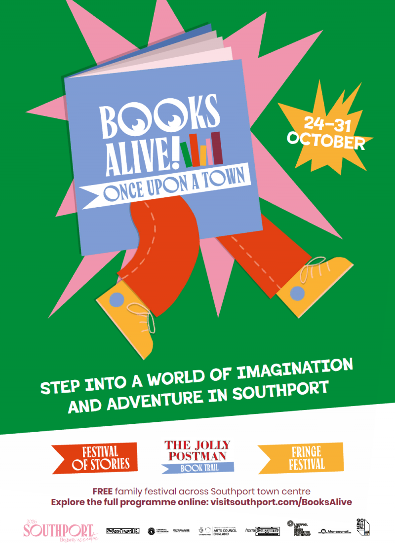 All you need to know about Southport’s Books Alive! October half-term spectacular as organisers give The Jolly Postman Book Trail update