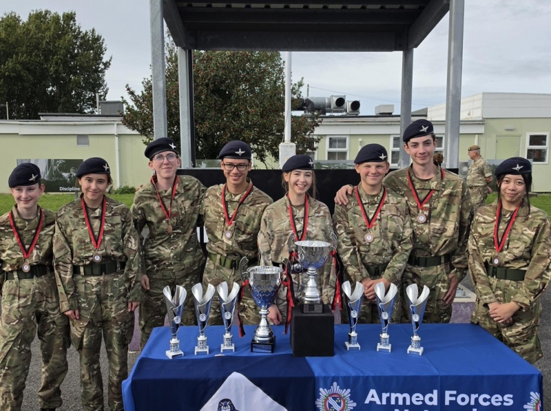 ST. Mary´s Colledge in Crosby Wins 1st-ever Cadet Cup Competition 