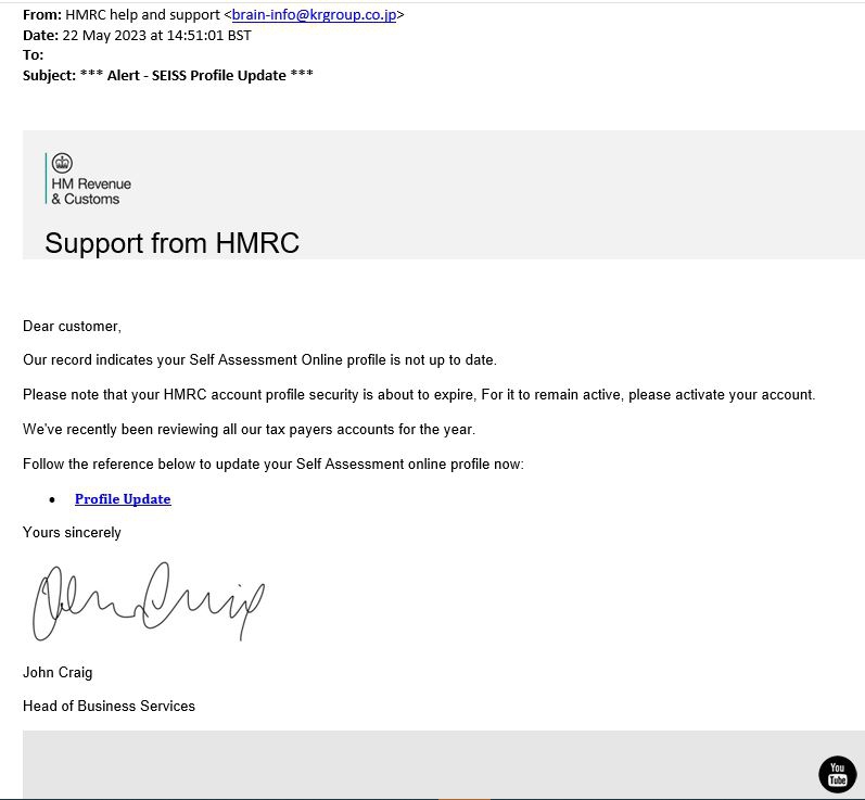 HMRC issues scam warning to tax credits customers