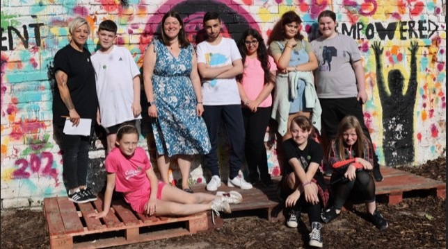 PCC and young market traders at Conquer Life CIC Bootle